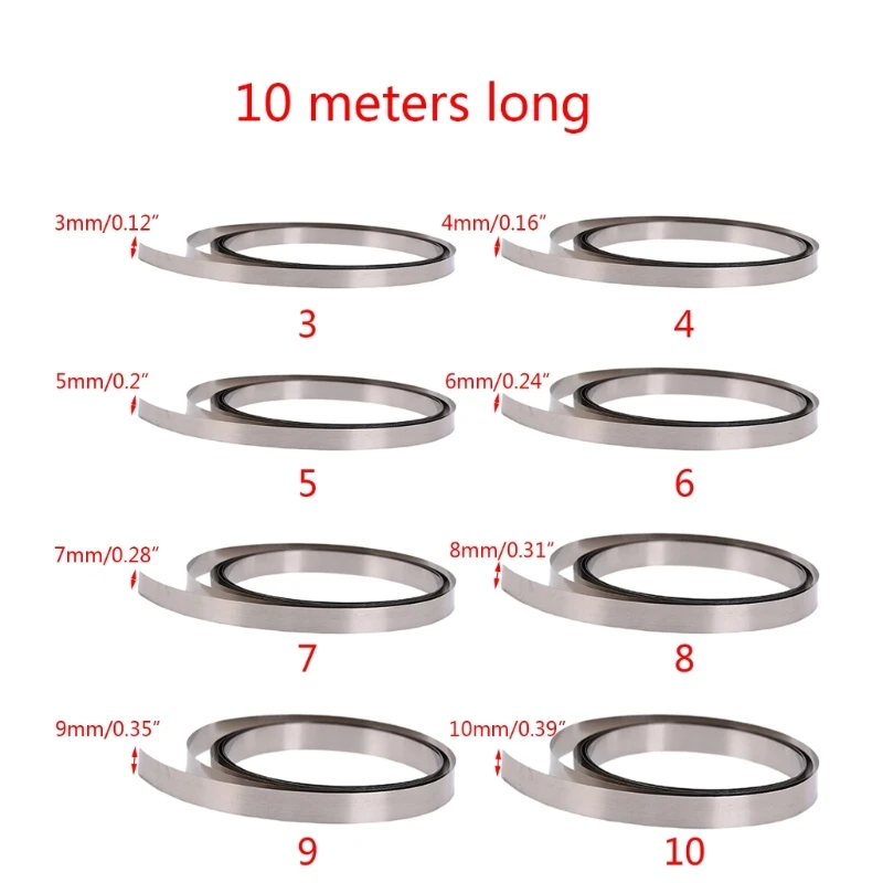 10M 3/4/5/6/7/8/10 Mm 0.1mm Tấm Niken Dải Băng Cho Li-ion 18650 Pin Điểm Hàn Điểm Máy Hàn Máy Thả Vận Chuyển