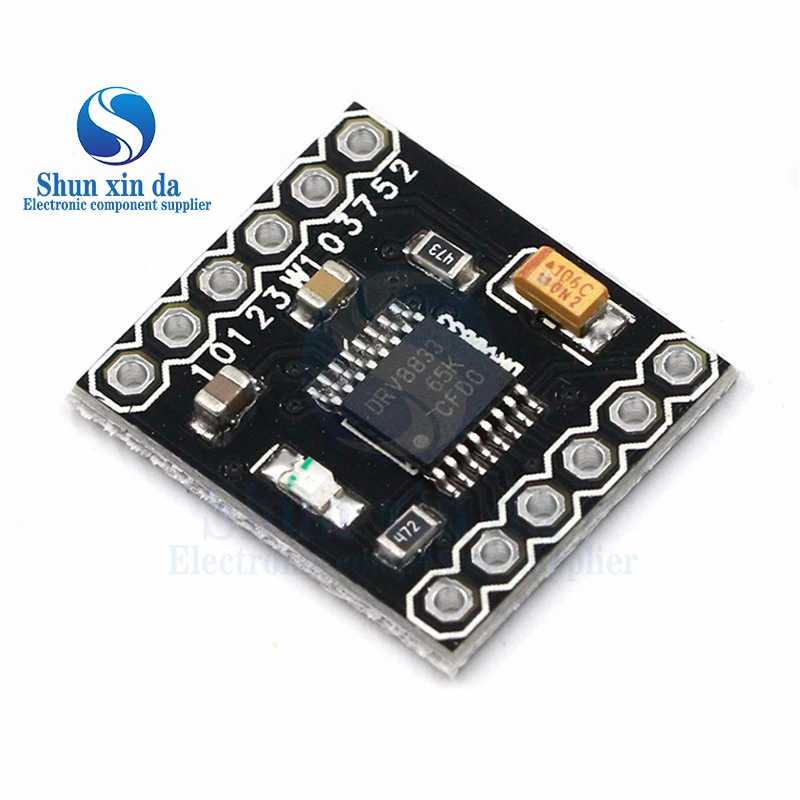 DRV8833 2채널 DC 모터 드라이버 모듈 보드 1.5A 3V-10V