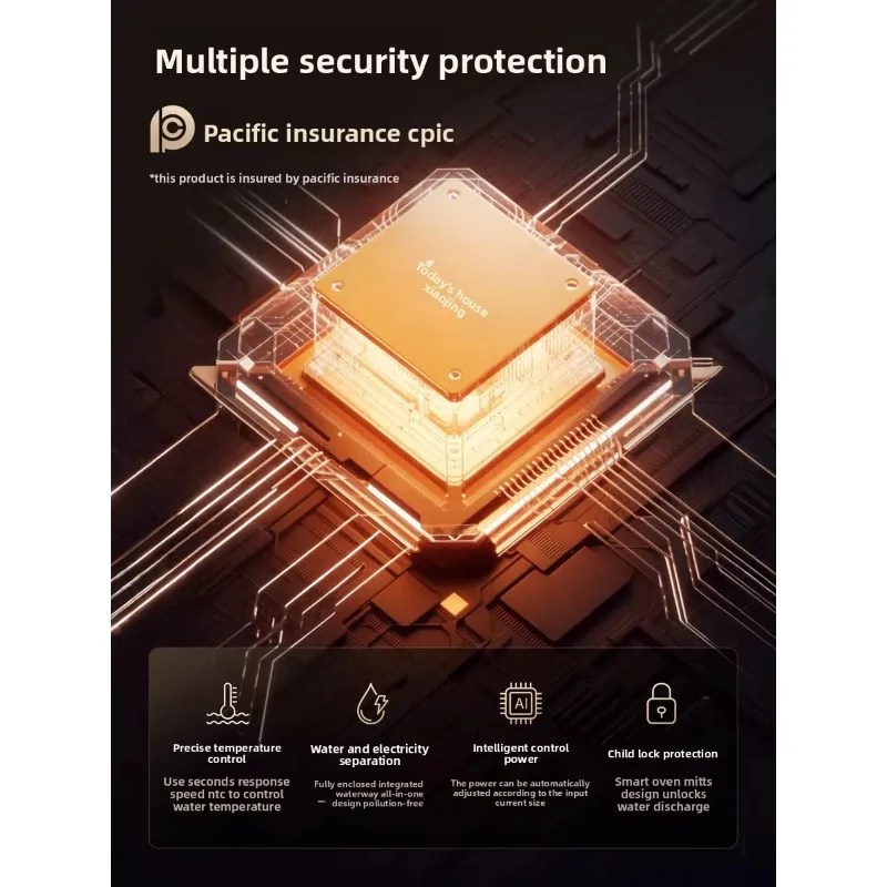 ก๊อกน้ำไฟฟ้าควบคุมอุณหภูมิอัจฉริยะแบบทันที ขายดีที่สุด สำหรับใช้ในครัวเรือน