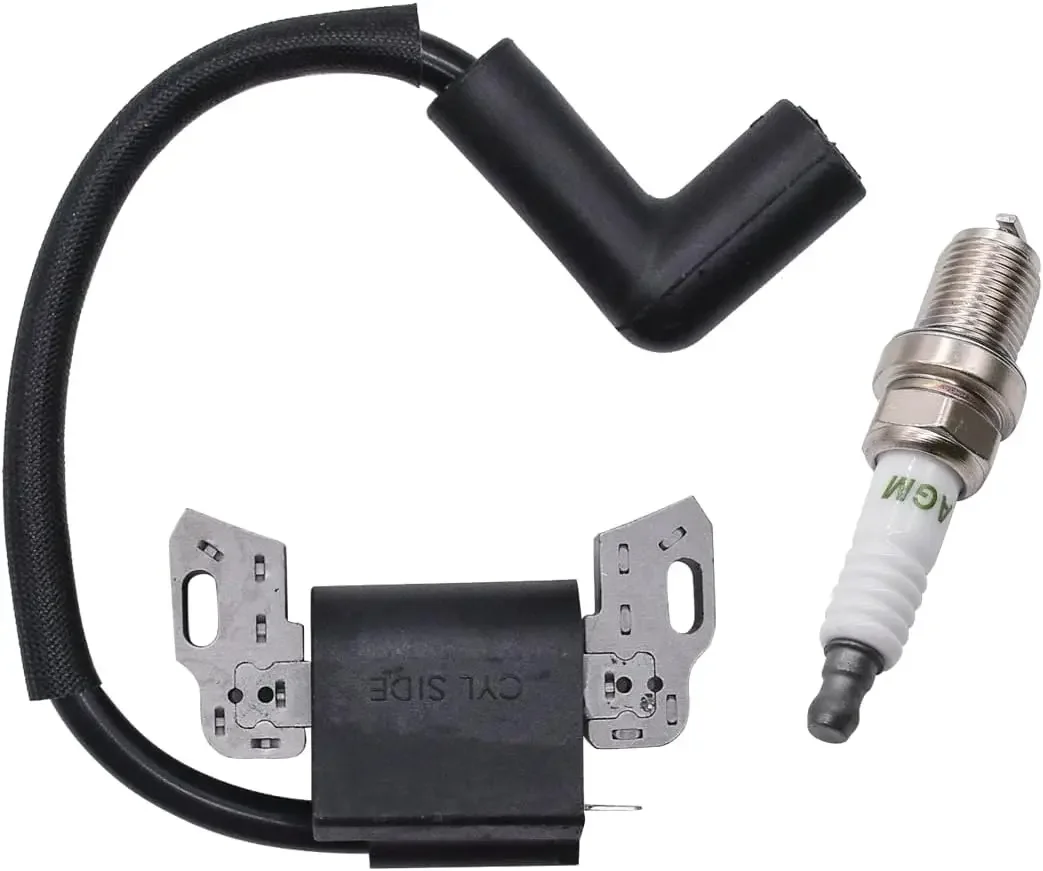 798534 Ignition Coil with Spark Plug Fit for 593872 799582 798534 Lawn Mower 08P502 09P602 09P702 093J02 Engine Craftsman Engine
