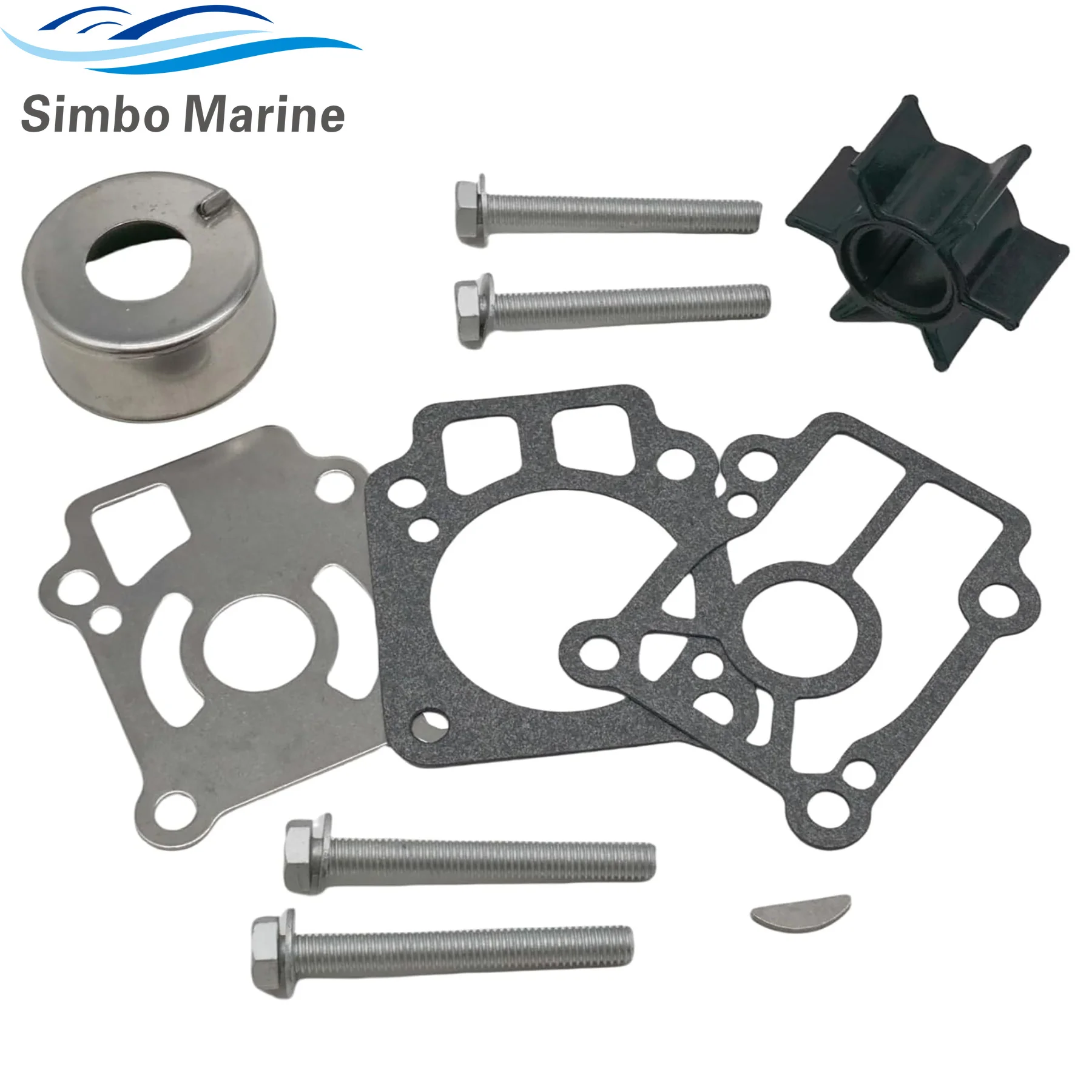 日産トーハツ2ストローク25-30-35-40馬力、マーキュリー25馬力-30馬力モーター用船外機ウォーターポンプリビルドキット-361-87322-2-8m0208905