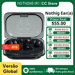 Global Version Nothing Ear (a) Bluetooth Earphone 45dB Active Noise Cancelling ANC Dynamic 42.5 hrs listening with AAC SBC LDAC
