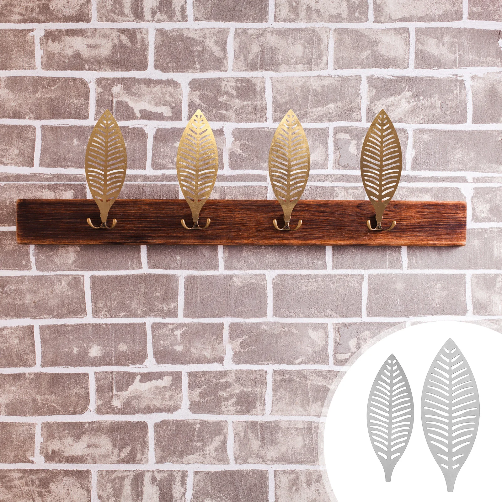 

15Pcs Nordic Style Iron Art Leaves Decorations Wrought Metal Home Party Decor Lifelike Exquisite Details Iron Art Leaves