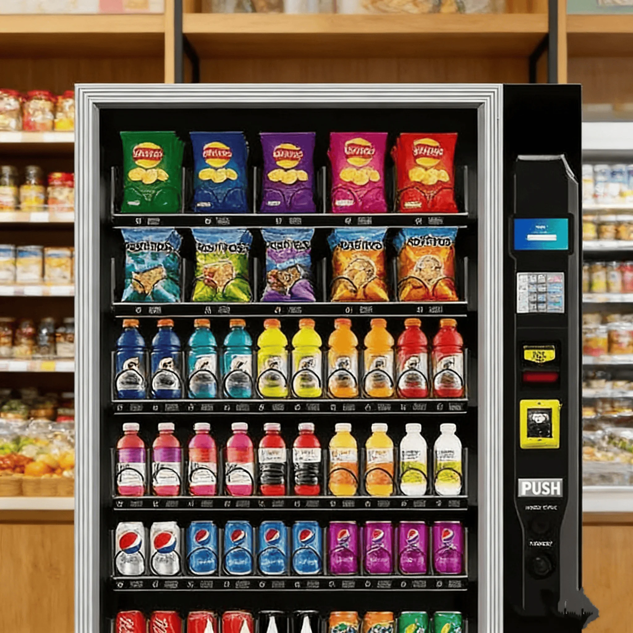 

Vending Machine Snack Drink Automatic Combo Vending Machine Auto Cold Drink Water for Drinks and Snacks Vending Machine