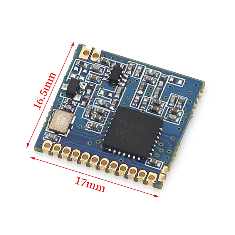 

1/5/10 шт. Модуль беспроводного приемопередатчика SX1278/Плата разработки LoRa с расширенным спектром/433 МГц/Интерфейс SPI/Малый размер