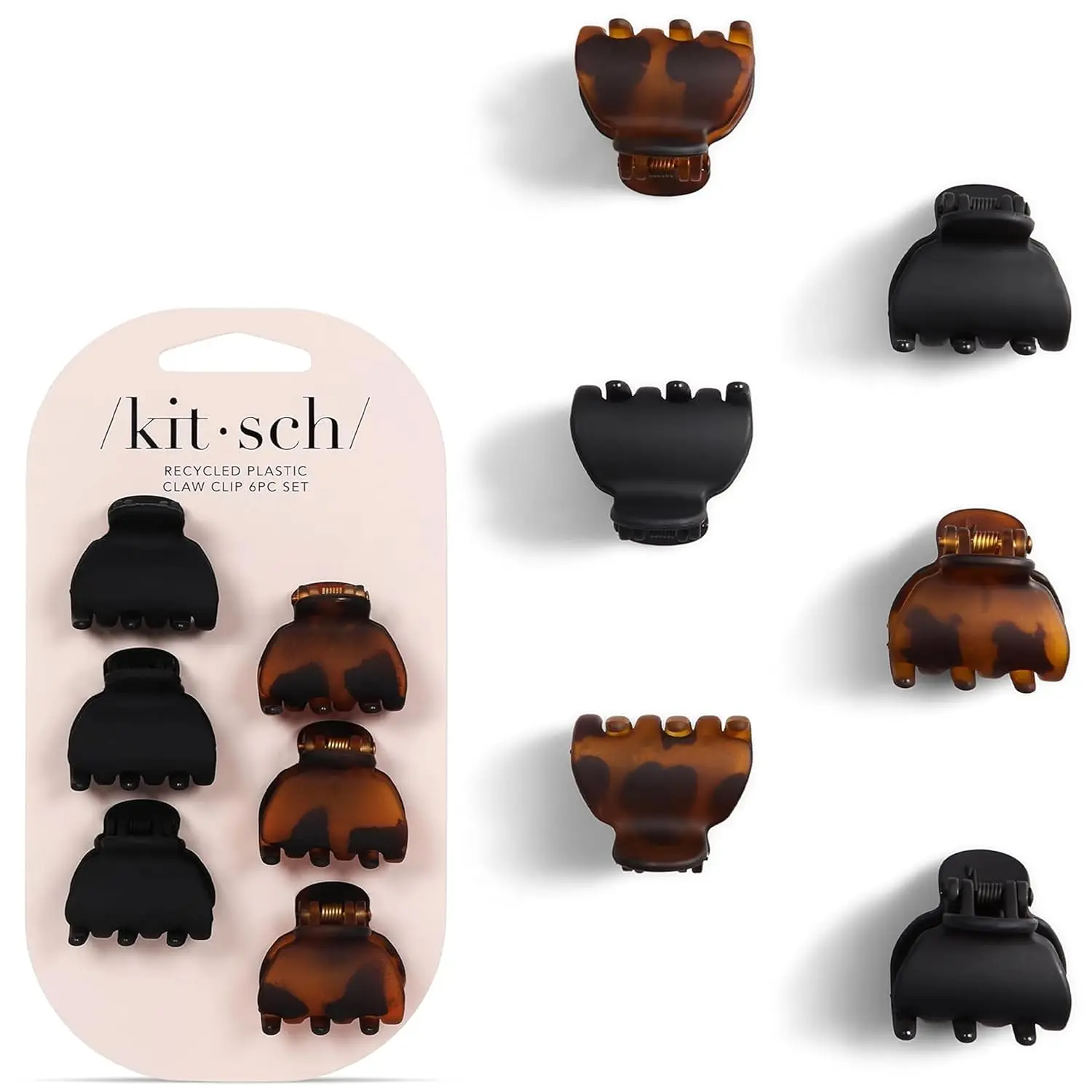 

Kitsch Mini Claw Clips for Women - Stylish Small Hair Clips for Kids | Stays In Place Without Pulling