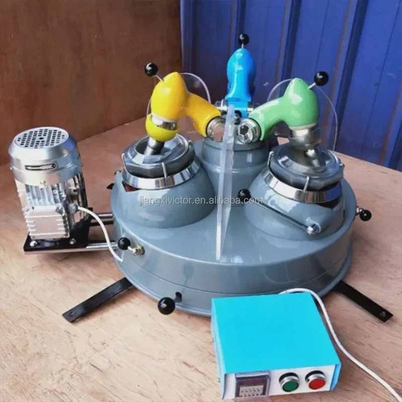 i Laboratory Automatic Dry Grinding Machine with Triple Agate Mortar and Pestle