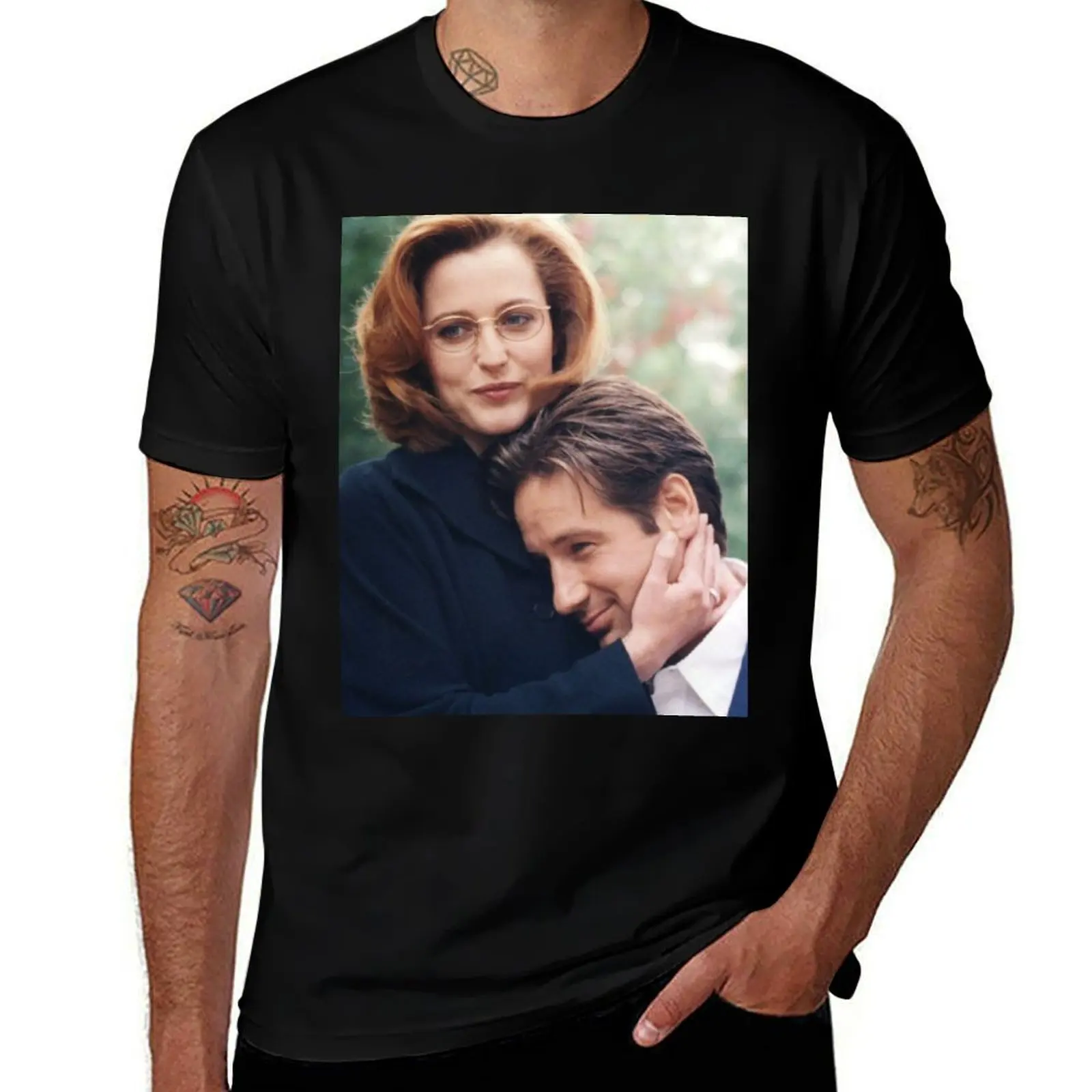dana scully x files fox mulder T-Shirt t shirts with prints T-Shirt