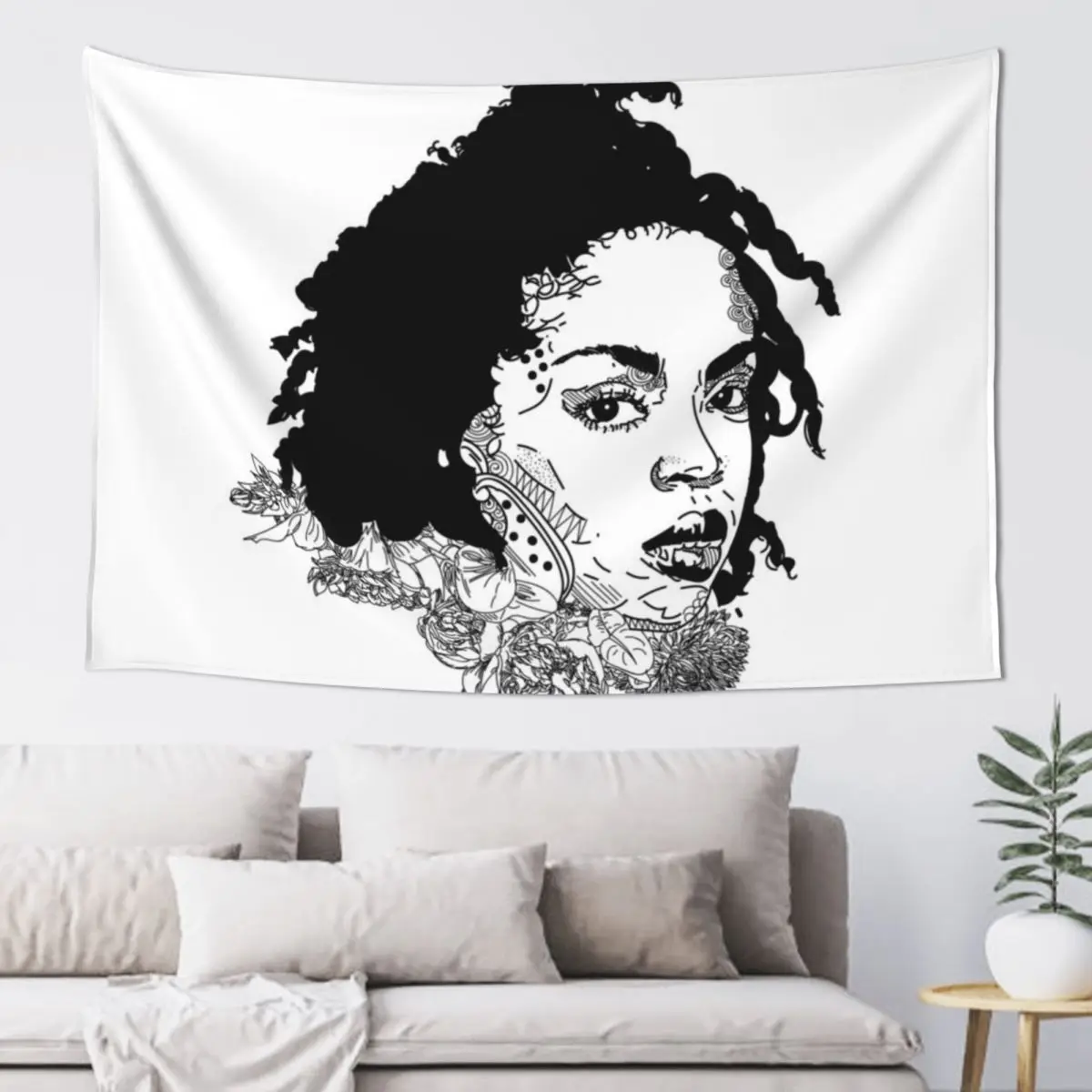 

Lauryn Tapestry Funny Room Decor Aesthetic Custom Home Decorations Aesthetic Tapestry