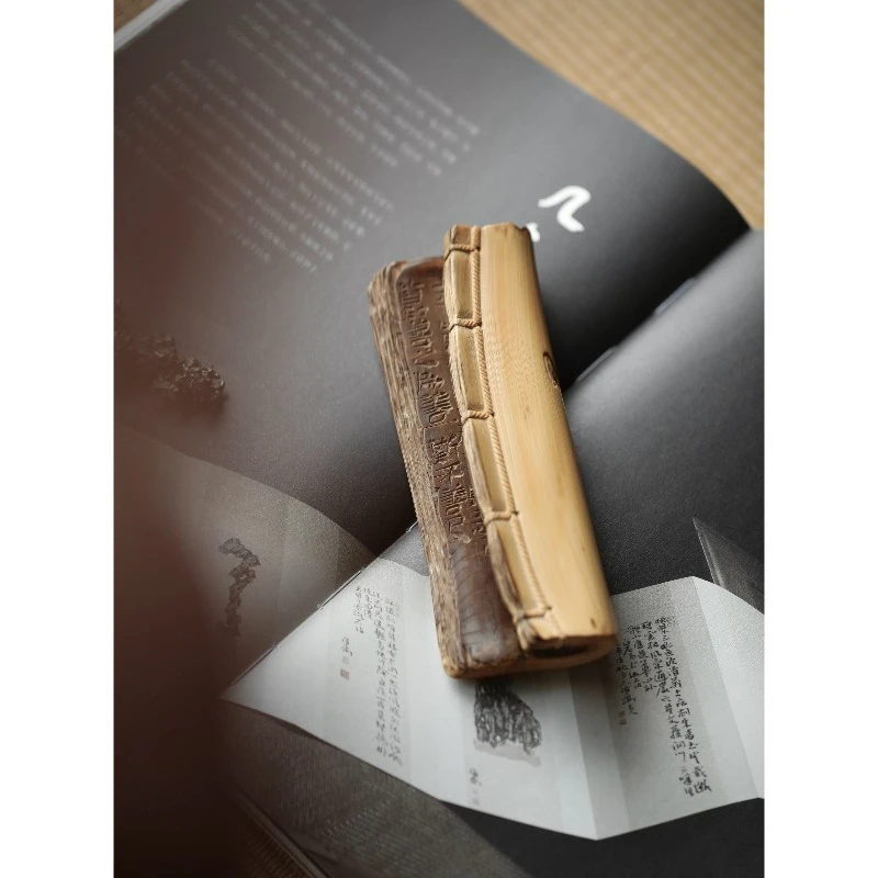 

Play pieces pure hand-carved bamboo ornaments tea table decoration tea ceremony accessories elegant play