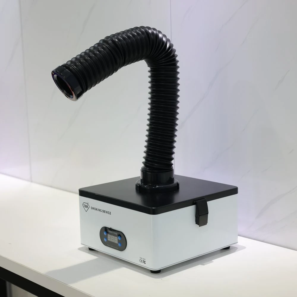TBK-668 Efficient Purification Smoking Instrument Soldering Cleaner Fume Extractor Air Cleaner With LED Light BGA PCB Repair