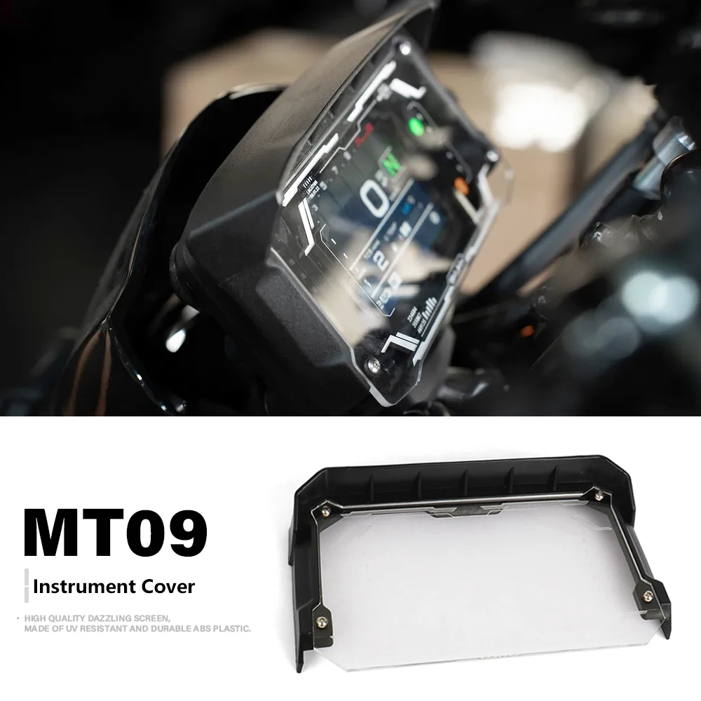 

Motorcycle MT09 Instrument Cover Speedometer Guard Case Gauge Odometer Tachometer protection For Yamaha MT-09 MT 09 2024 2025