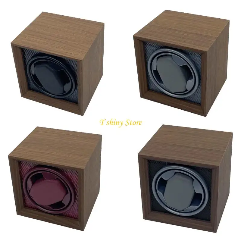 3 Speed Automatic Watch Winder with Quiet Motor 1 Slot Watch Container Box Watch Rotator for Timepiece Display Essential