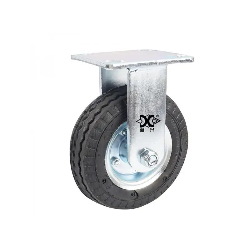 1 Pcs Heavy 6-inch Inflatable Directional Wheel Rubber Wear-resistant Luggage Cart Caster