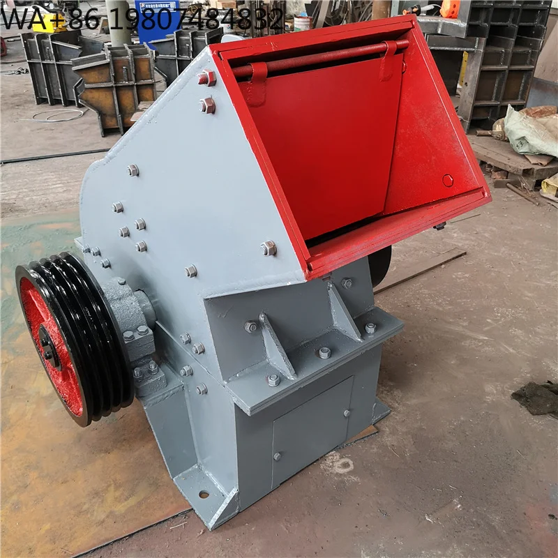 Concasseur à marteaux pour petites pierres contrôlé par PLC, entraîné par moteur AC, capacité maximale de 50 t/h, mobile, pour la fabrication de briques, de béton et de sable