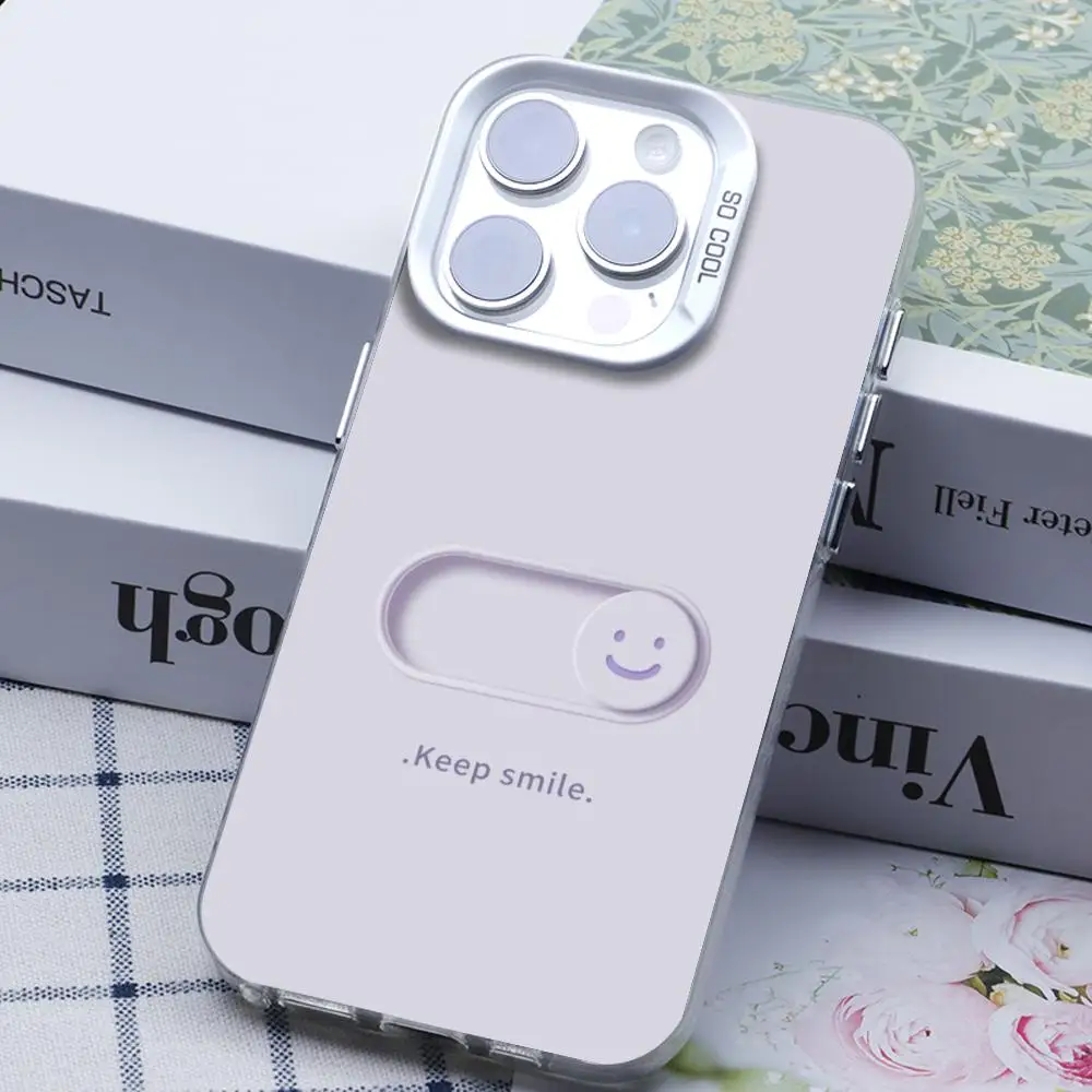 

Button Phone Case Suitable for iPhone 17/16/15/14/13/12/11 Pro Max Plus, Colorful Silver Case, Metallic Shine, TPU