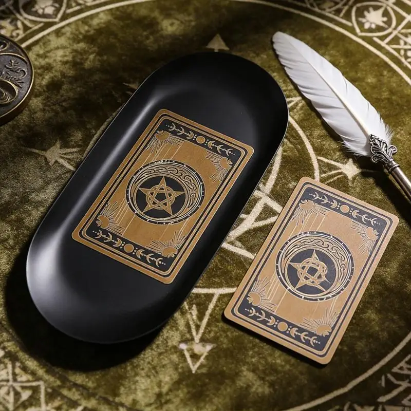 

Поднос для свечей, доска со звездами-маятниками, подсвечник, пластина для биолокации, гадания, метафизическая доска, подсвечник,