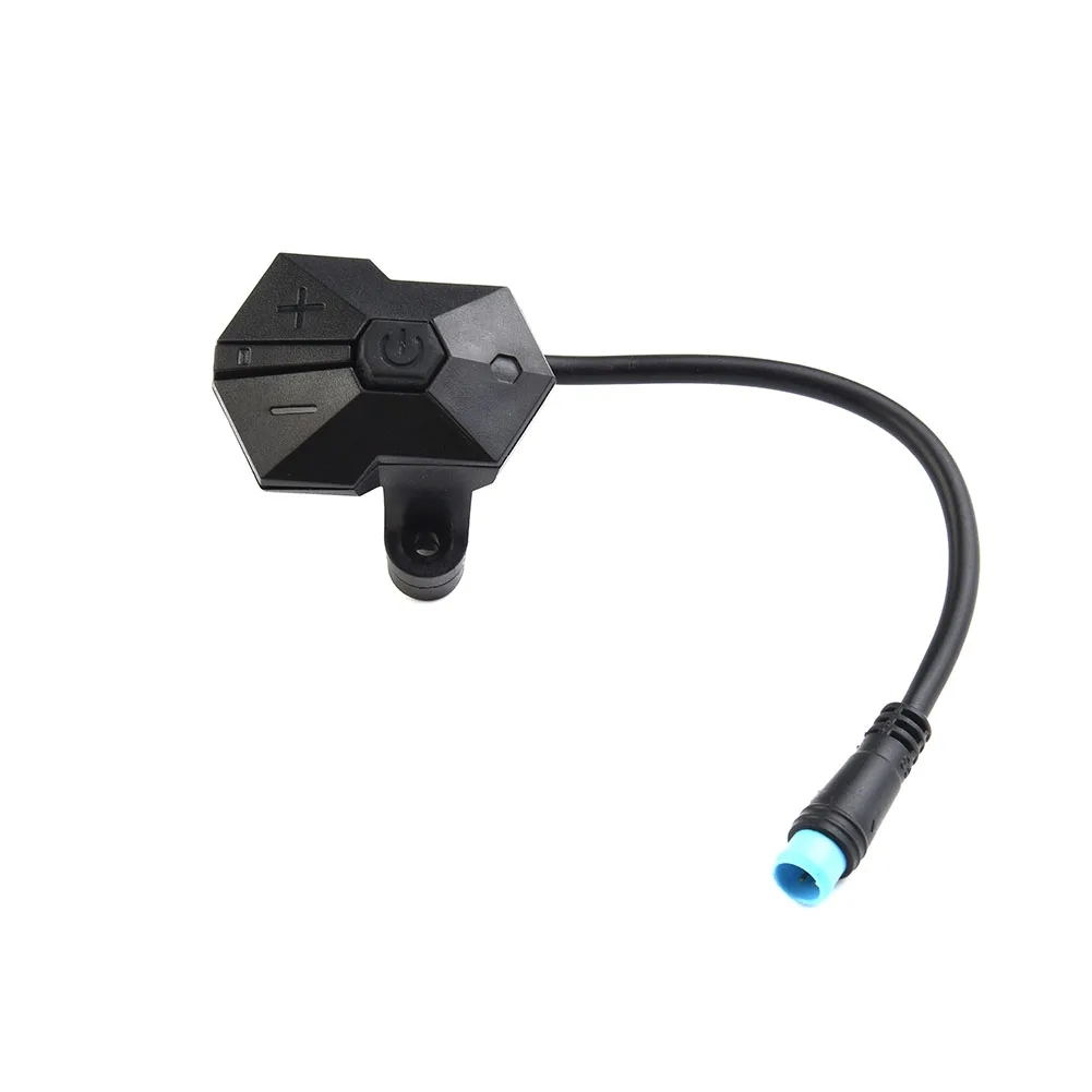 Easy Installation 850C/P850C Display Controller Button 4 Pin Switch for BAFANG Electric Bicycle Kit Black Waterproof