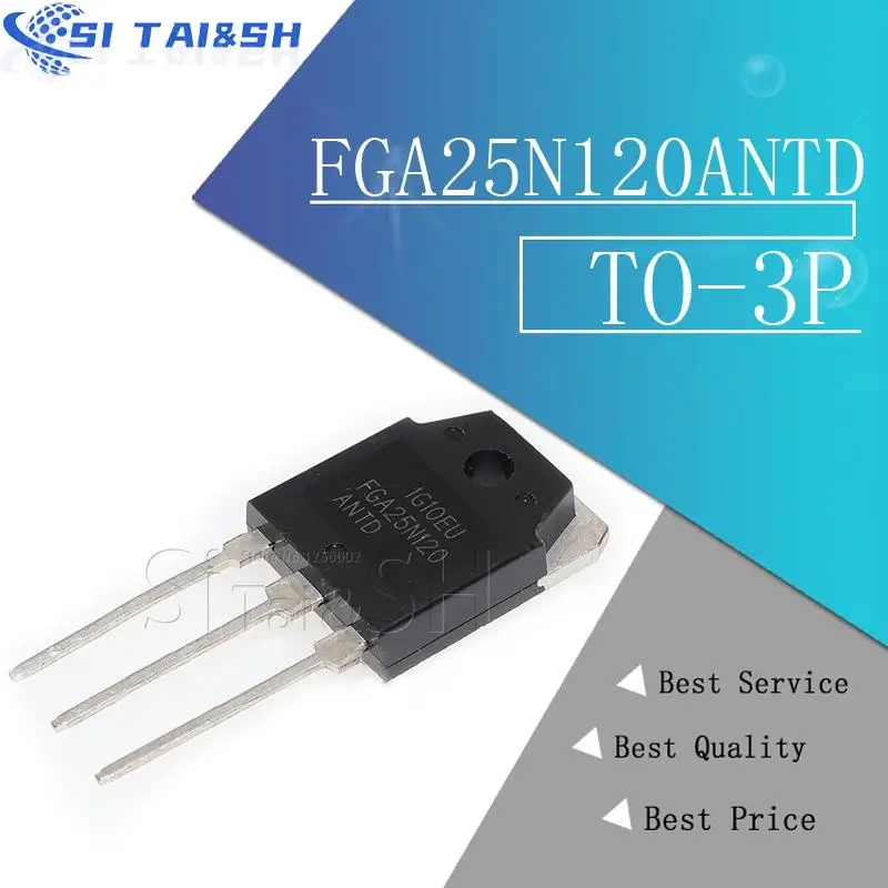 5pcs/lot FGA25N120ANTD FGA25N120 25N120  FGA25N120ANTDTU