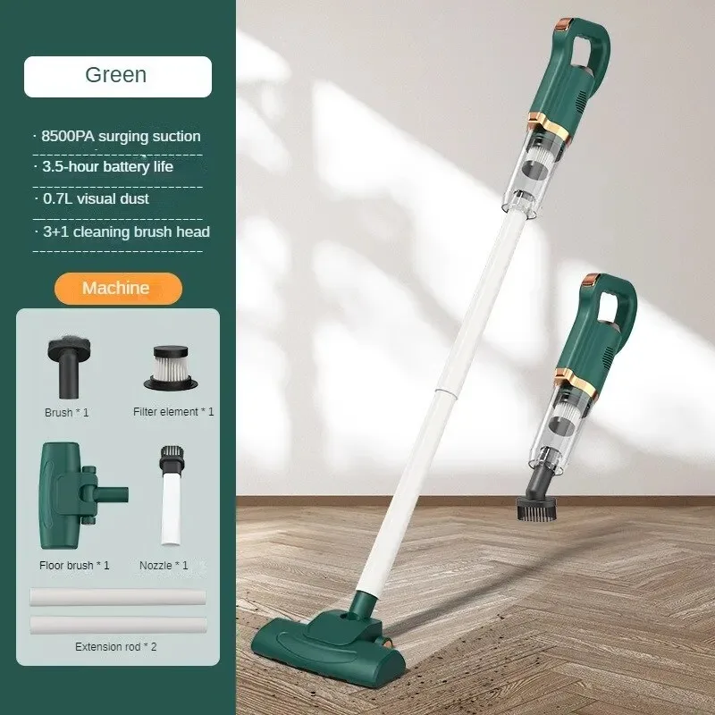 Handheld Wireless Vacuum Cleaner Electric Sweeper 8500Pa 120W Powerful Cordless Home Car Remove Mites Dust Cleaner