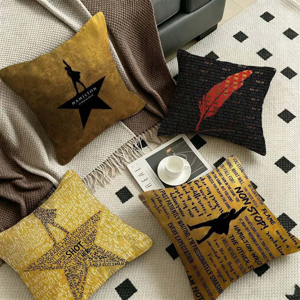 American Musical Hamilton Lucky Dragon pillow cover sofa cushion cover home room decoration children gift