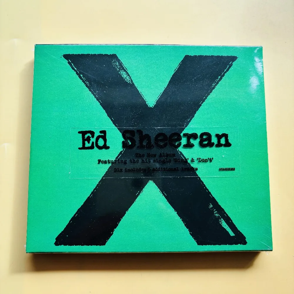 

Ed Sheeran CD Album | X | Pop-Folk & Acoustic Hits | Heartfelt Lyrics & Melodic Vocals Hi-Fi Music Disc