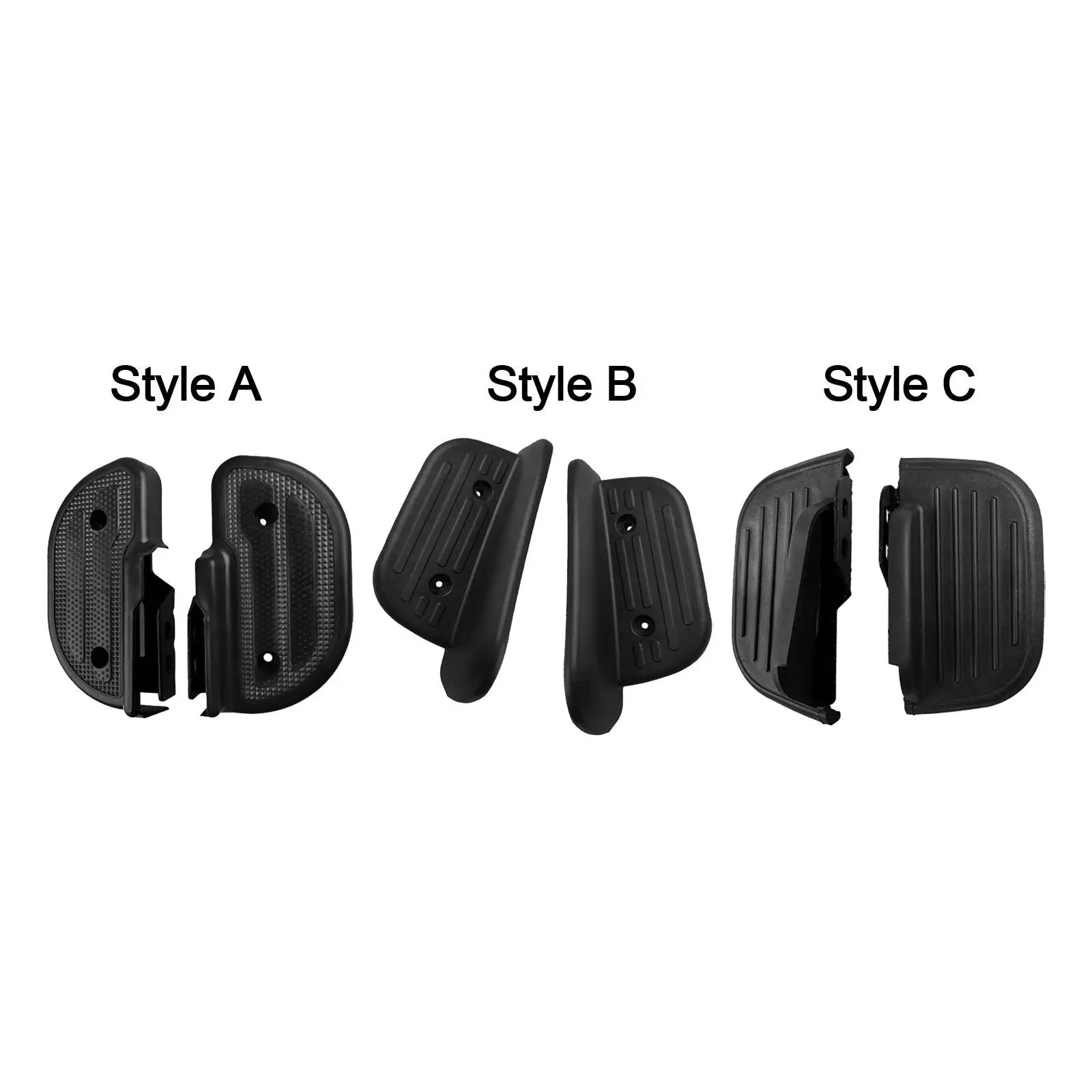 

2x Bicycle Rear Pedal, Rear Wheel Footrest, Pedals, Bicycle Accessories for
