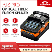 2025 Signalfire Model AI-5pro 6 Motors  Automatic FTTH Fiber Optic Splicing Machine Core Alignment Optical Fiber Fusion Splicer