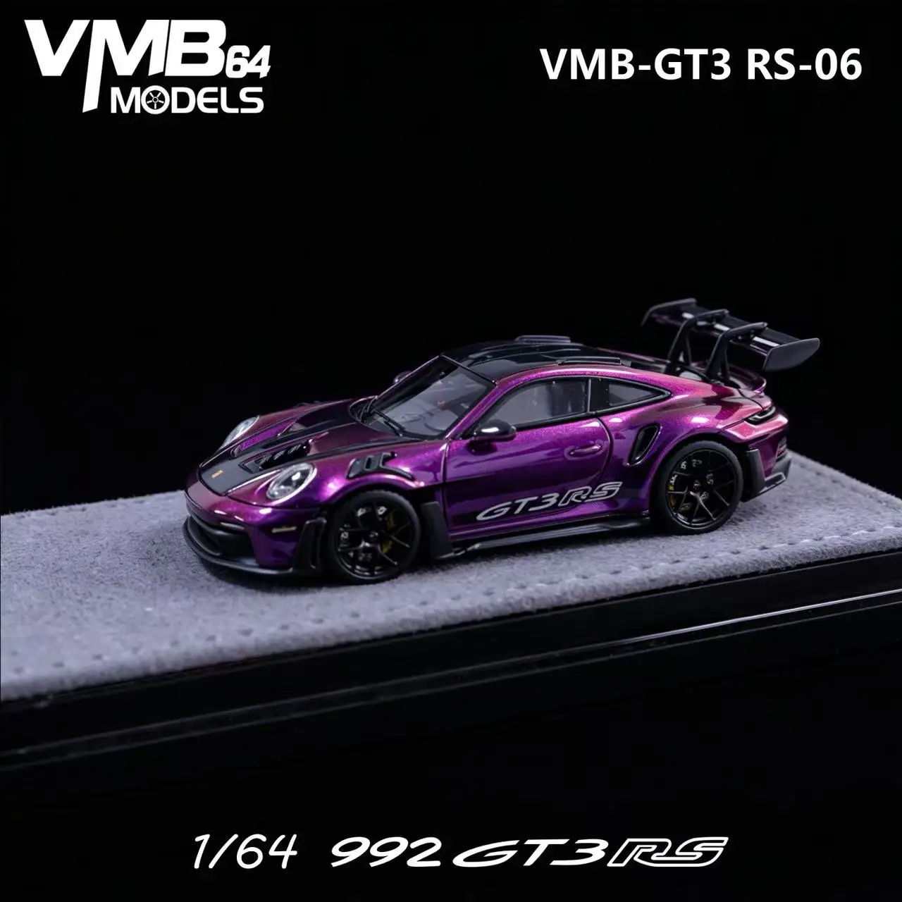 VMB 1:64 Scale Porsche 911 992 GT3 RS Resin Car Model