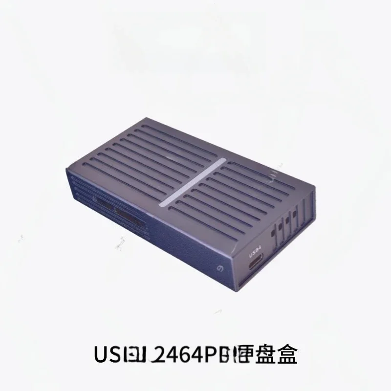USB4-2464PD 3 Dual Mode Magnetic 40Gbps Hard Disk Case Compatible Thunderbolt 3/4/5