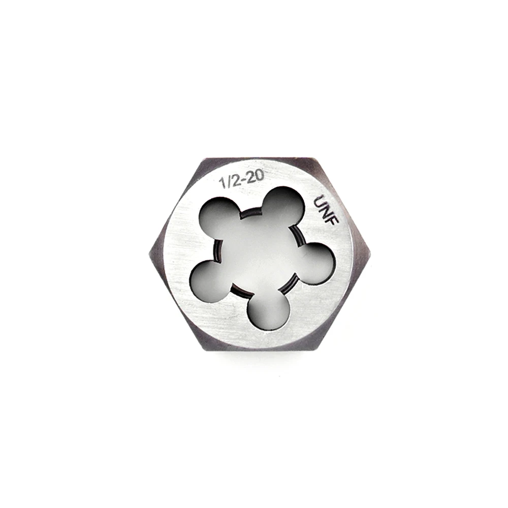Imagem -05 - Mão Direita Unificou o Hexágono da Linha Morre Porcas Unc Unf 16 Encanta as Linhas de Corte Hexagonais dos Dados Porca Unc1 Unc5 16 a