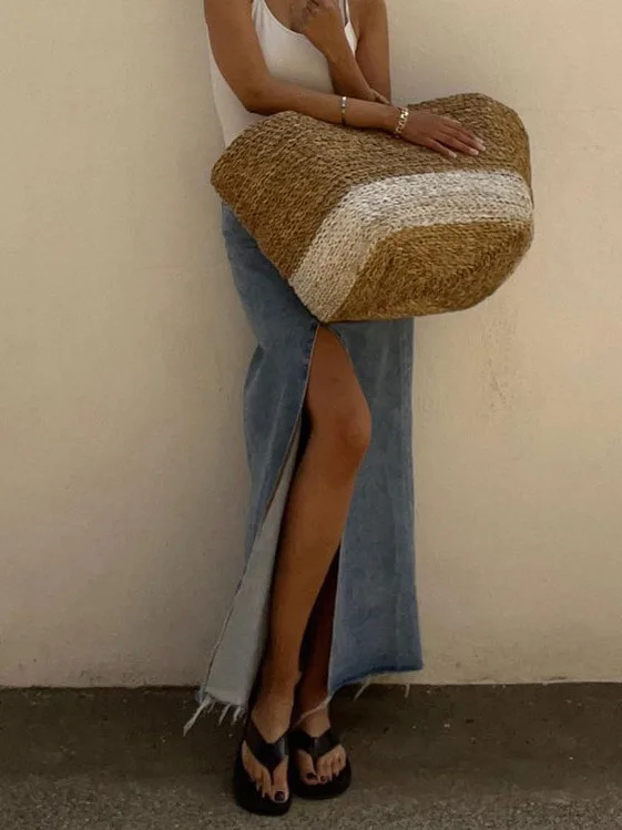 

Женская ковбойская юбка с разрезом и высокой талией в стиле ретро, джинсовая юбка на бедрах, винтажная облегающая юбка для женщин в Китае