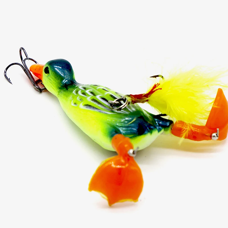 1PC 59mm 14g Floating 3D Suicide Duck Fishing Lures for Bass Pike Lifelike  Bait Whopper Wobblers Pesca - AliExpress 18