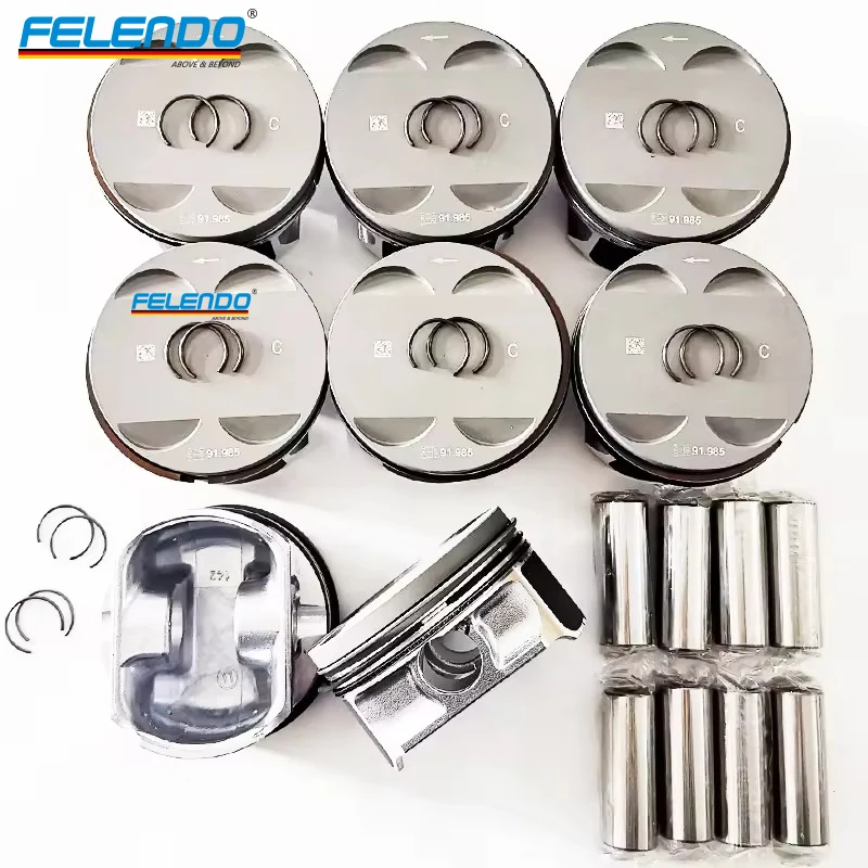 11259071606 （1Set/8PCS）  Piston for BMW LAND ROVER RANGE ROVER III L322 LM 4.4 4X4 M62 M62B44 210KW 286PS 92MM STD