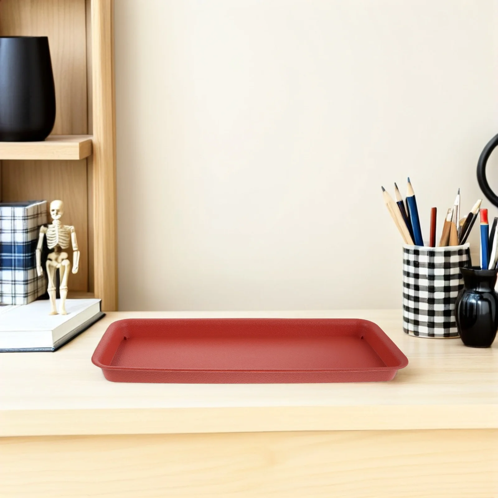 

Rectangular Plant Drip Tray Resin Flower Pot Saucer 19x8 Inch Indoor Outdoor Garden Plant Water Catcher Tray Bonsai Pot Saucer