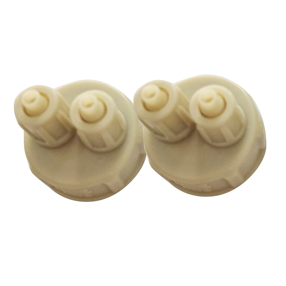2Pcs Aquarium Multifunction DIY CO2 System Kit Generator Bottle Cap Fish Tank Carbon Dioxide DIY Reactor Quick Screw Plastic Cap - view 4