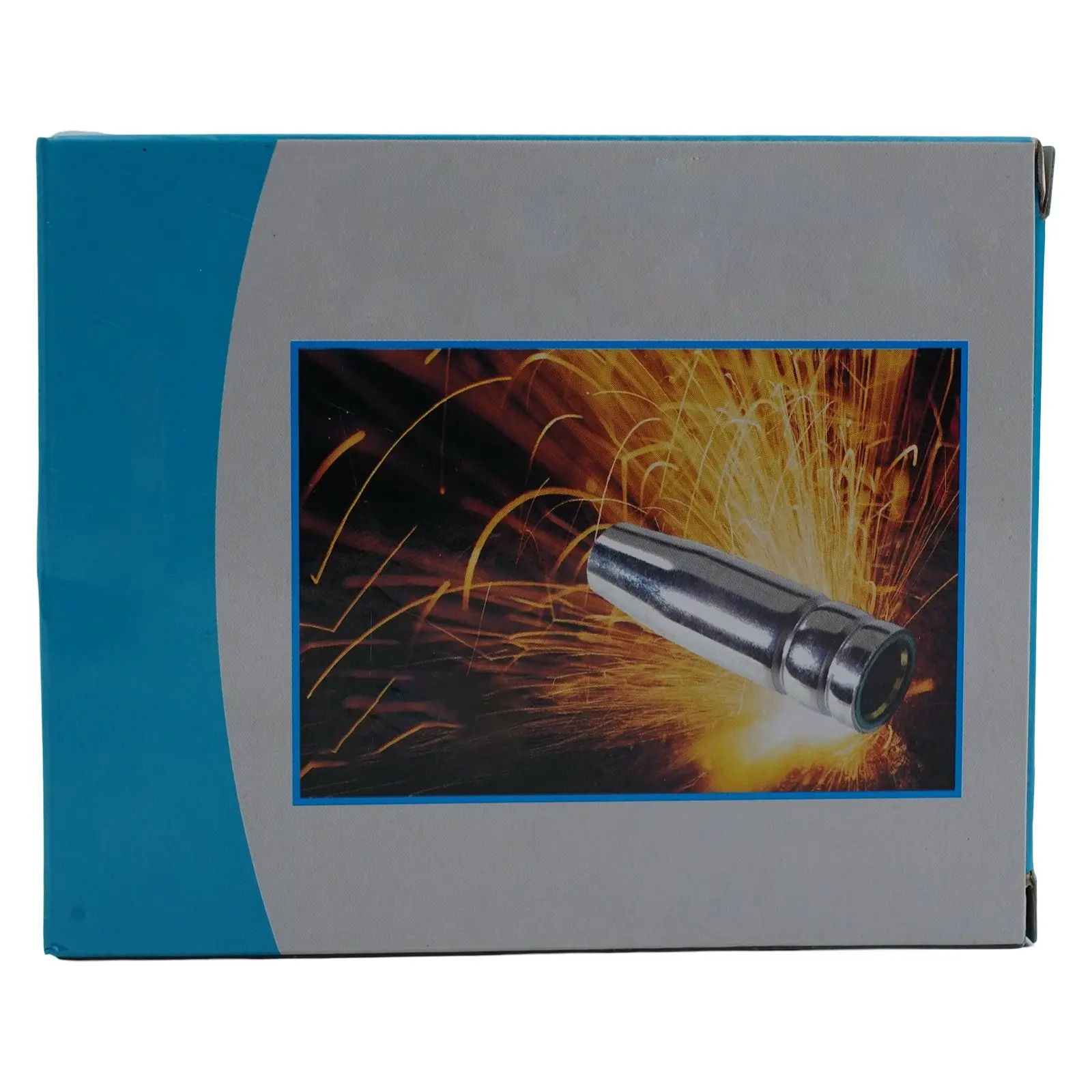 

18mm Gas Nozzle Pack Brass Welding Nozzle For Mig Torch Nickel-Plated Brass Conical Design Compatible With MB-15AK