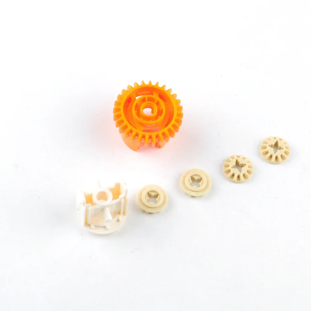 2PCS/4PCS Differential Getriebe Technische Blöcke Teile JM0096 Montiert MOC 69761/69762 65414/65413 Geändert Ziegel spielzeug Zubehör – Detail 4