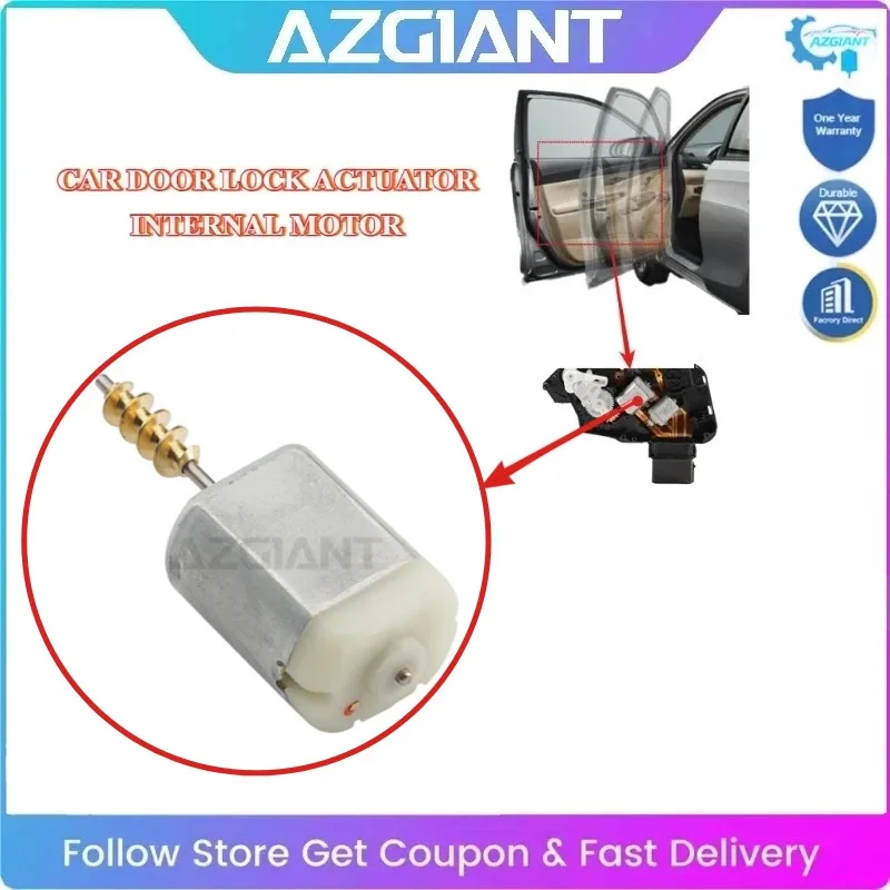 

AZGIANT Car Door Lock Motor Repair Kit FC-280 High-Speed Low Noise DC 12V for 2011-2017 Dodge Durango Accessories Auto