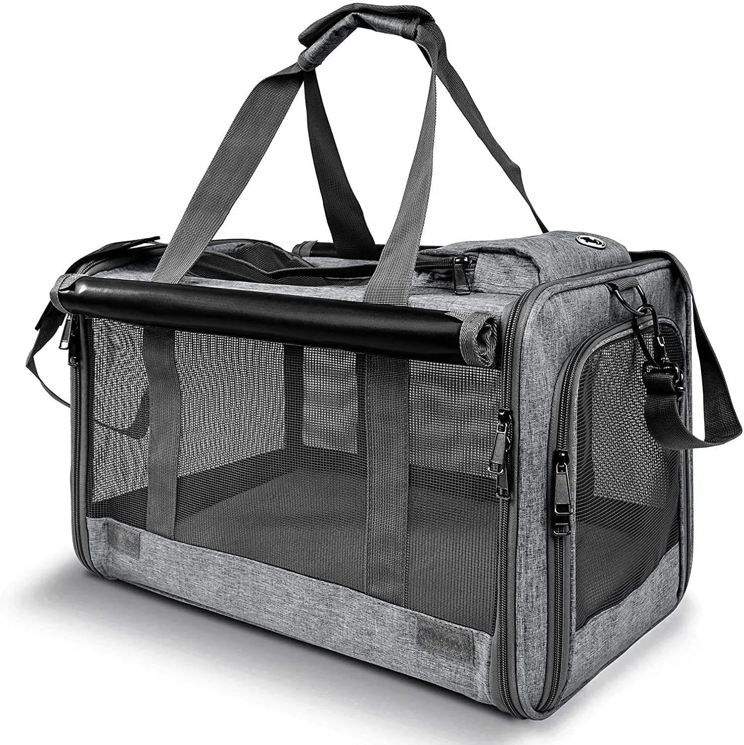 Cat Carrier Bag With Drawstring Viewing Hole Breathable Shoulder Handbag Portable Travel Pet Bag for Small Cats Dogs