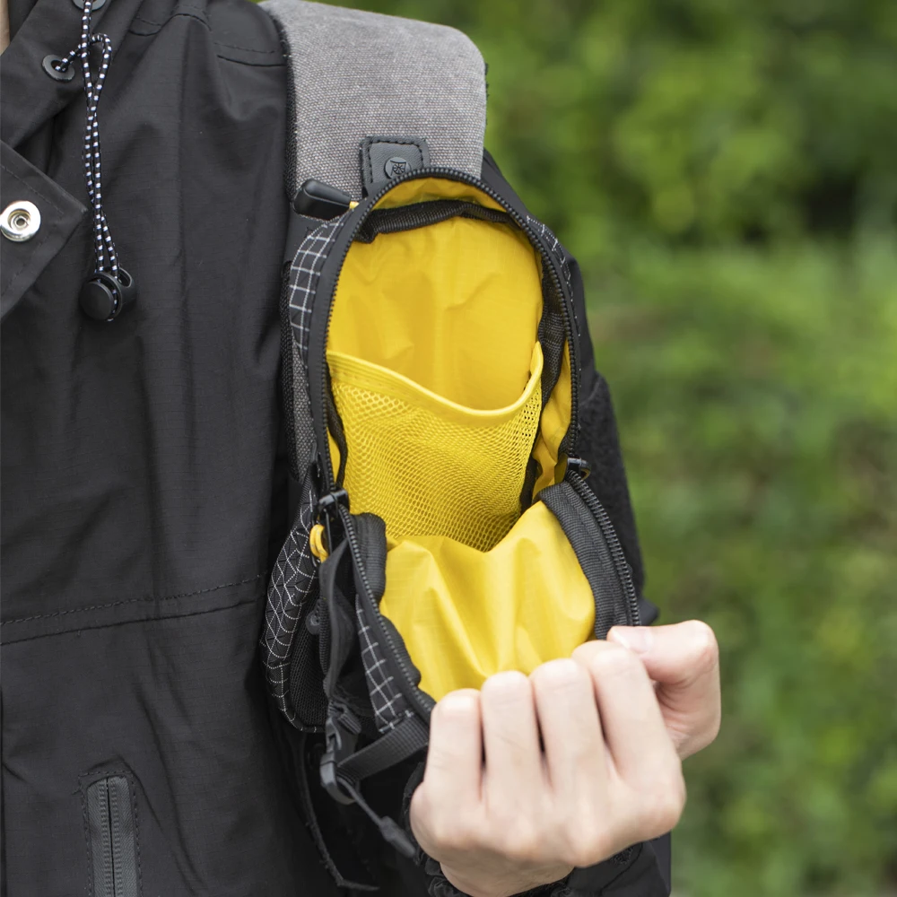 غلاف زجاجة مياه، ملحقات حقيبة ظهر على الكتف، حقيبة زجاجات مياه قابلة للتعديل للتخييم والسفر والأنشطة الخارجية #4