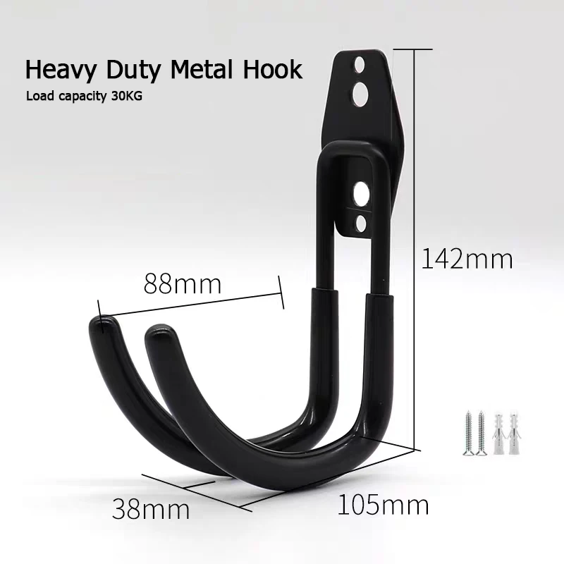 

EV Car Accessories J1772 Type 1 IEC-62169 Type 2 GB/T Standard EV Charging Control Box Holder and Heavy Duty Metal Hook