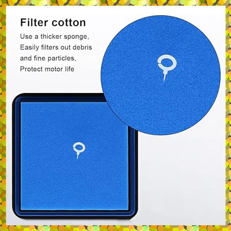 1 مجموعة استبدال أجزاء مناسبة لملحقات المكنسة الكهربائية تصفية FC9331 FC8010 FC9332 القطن مرشح خلفي