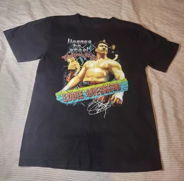 

Фирменная футболка Eddie Guerrero Latino HeaT, черная, S 2345XL LI1025