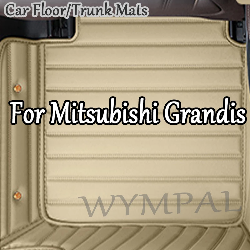 

Luxury Custom Car Floor Mats For Mitsubishi Grandis 2000 2001 2002 2003 2004 2005 2006-2011 Auto Carpets Foot Coche Accessories