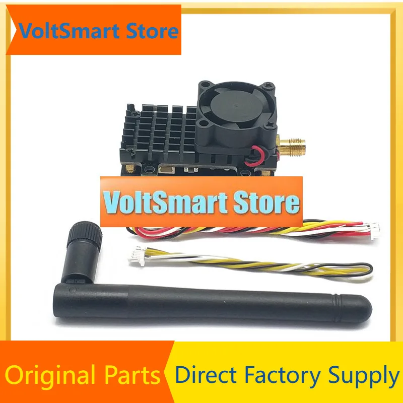 VoltS5 8G 2W Video Transmitter With Cooling Fan For FPV Fixed Wing Long Range Drone
