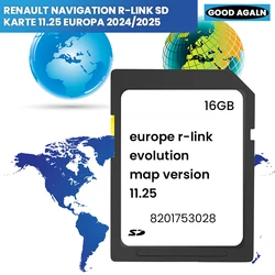 RENAULT Navigation R-LINK SD KARTE 11.25 EUROPA 2024/2025