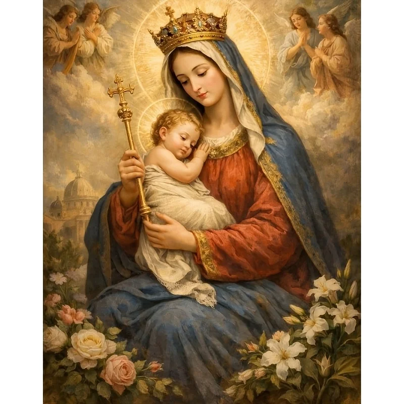 Puzzles pour adultes (500/1000/1200/2000 pièces) - Scène sacrée et compassive - Jeu de puzzle stimulant pour le cerveau - Cadeau - Décoration d'intérieur