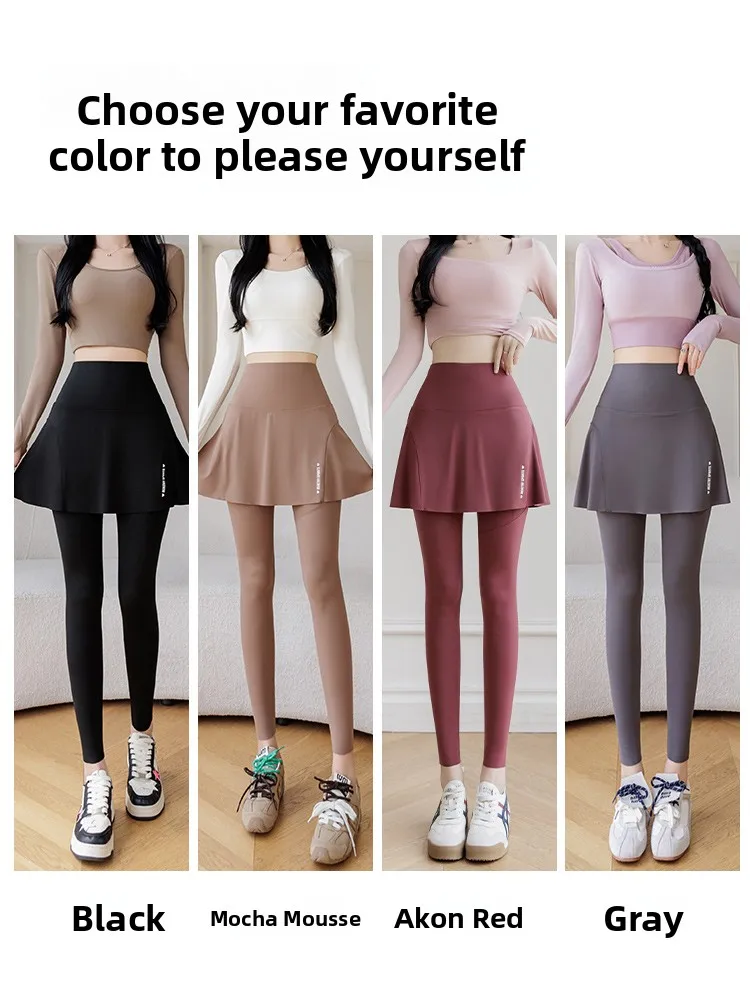 Hoge taille yogabroek Dames Fitn Sports Orts Bovenkleding keten Tummy Control Butt Lifting Negen punten broek