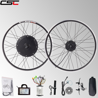 CSC Electric BIKE Conversion Kit 48V 1000W 1500W Front Rear 36V 250W 350W 500W Kit electric bike 20-29in Wheel hub motor